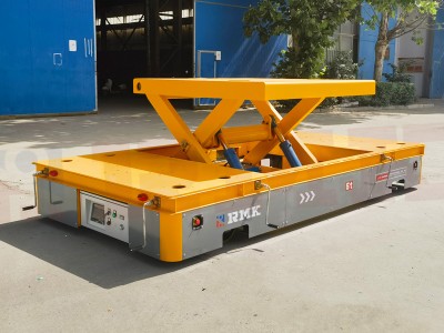 Multi-drev batteri transportvogn med Omni-hjul