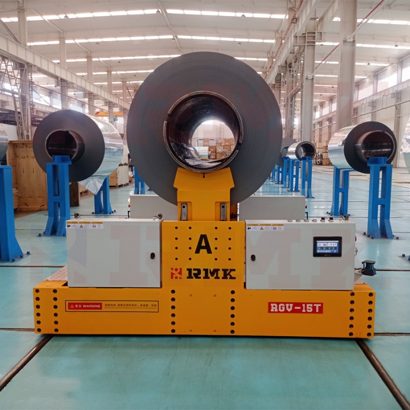 15 tons batteridrevet stålspole jernbane overførselsvogn