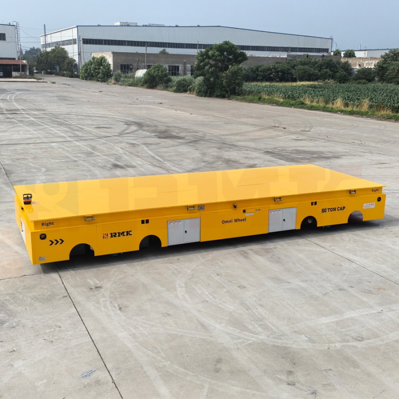 50 tons Mould Omni-Directional Battery Trackless Transfer Cart